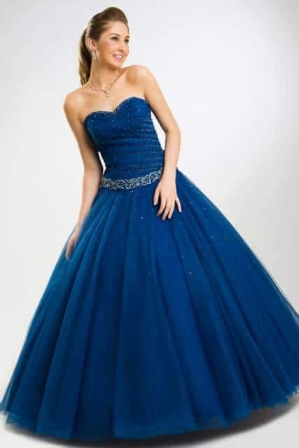 Vestido de 15 anos AZUL: 40 Dicas e Tons! .